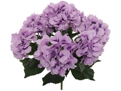 Hydrangea Bush w/ 7 Silk Blooms - 20" - Larksilk