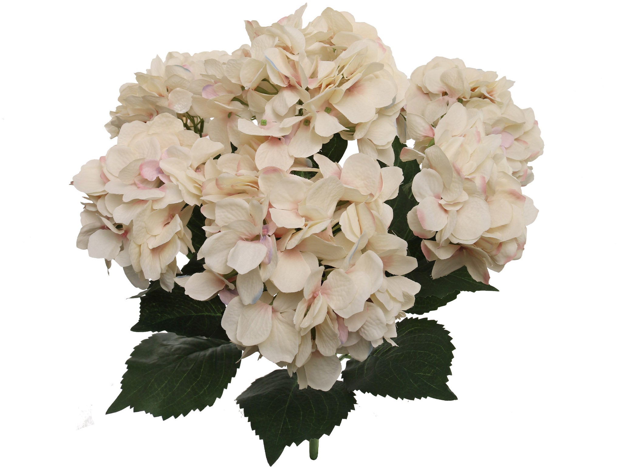 Hydrangea Bush w/ 7 Silk Blooms - 20" - Larksilk