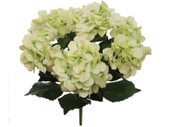Hydrangea Bush w/ 7 Silk Blooms - 20" - Larksilk