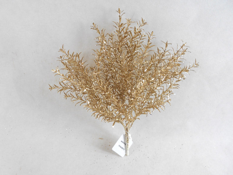 Artificial 13" Glitter Rosemary Bush X53 - Larksilk