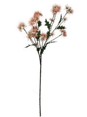35" ONION FLOWER SPRAY X17- Pink - Larksilk