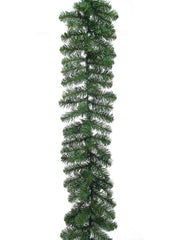 Northern Spruce Christmas Garland - 200 Green Tips - 9'X10" 2024 Christmas Collection - Larksilk