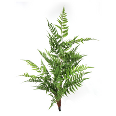 40" Leather Fern Bush - Larksilk