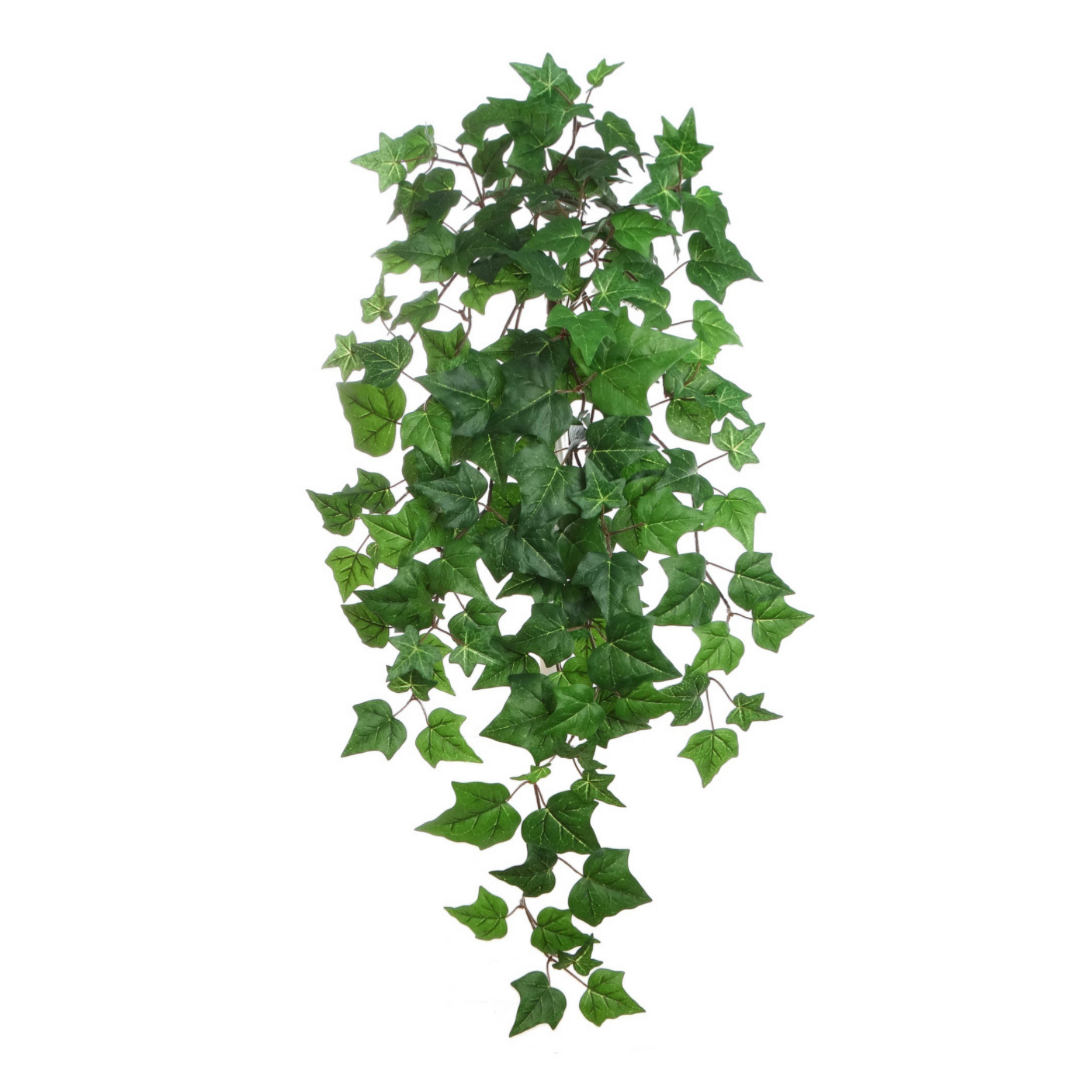English Ivy Bush w/ 157 Silk Leaves - 33" Long - Larksilk
