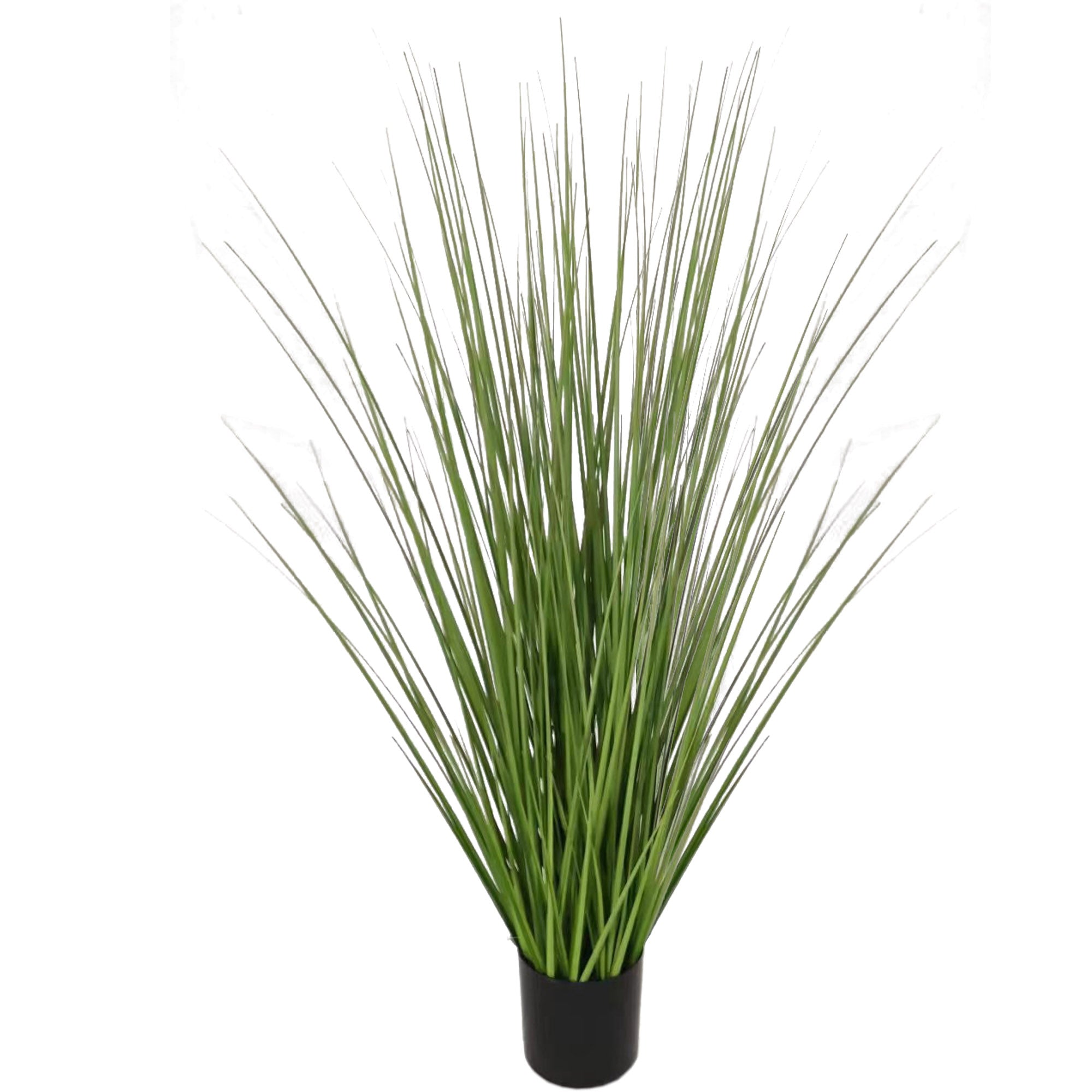 Decorative 3-Foot Tall Artificial Grass in Stylish Pot - Realistic Faux Greenery for Indoor & Outdoor Decor - Larksilk
