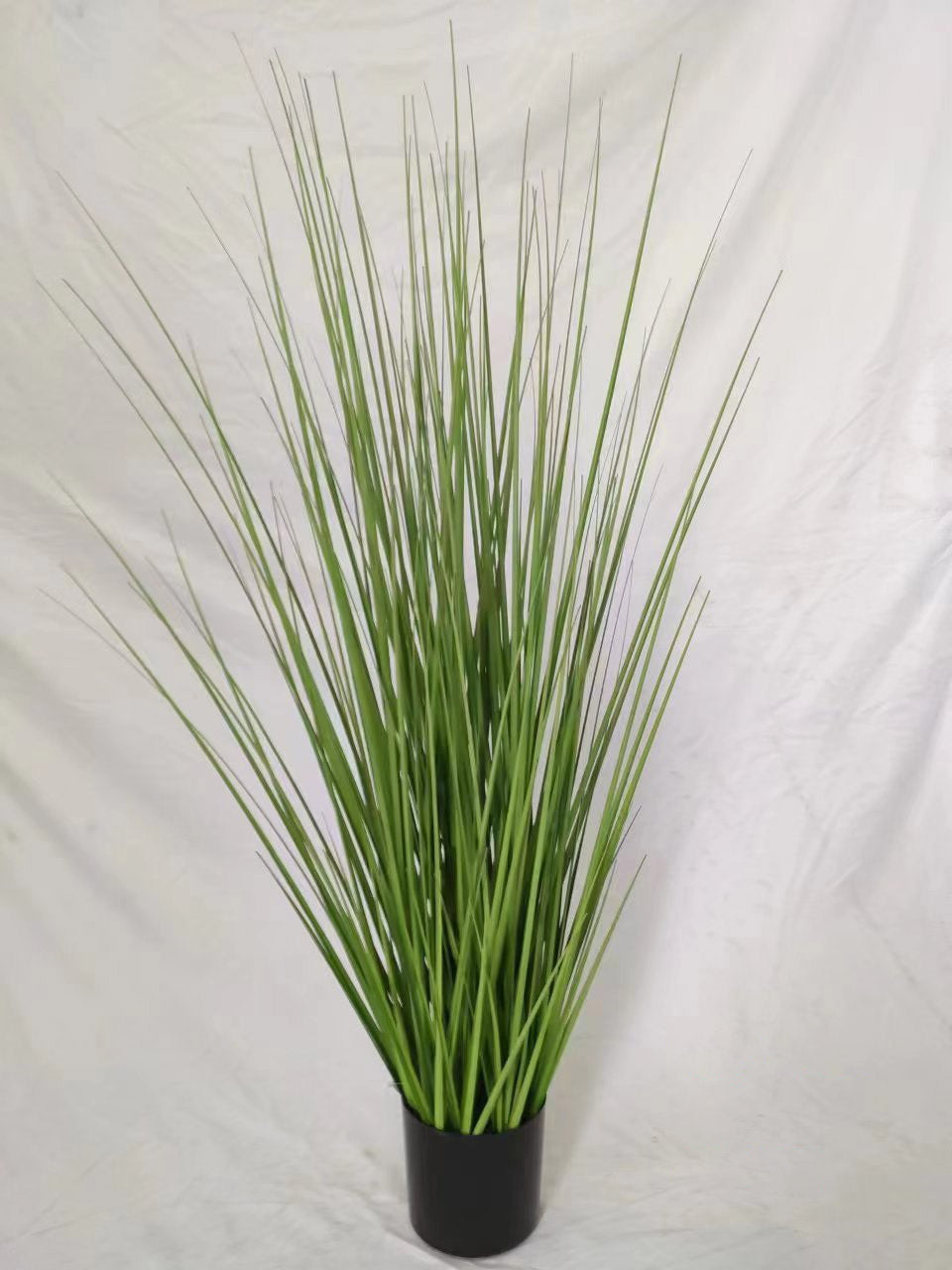 Decorative 3-Foot Tall Artificial Grass in Stylish Pot - Realistic Faux Greenery for Indoor & Outdoor Decor - Larksilk