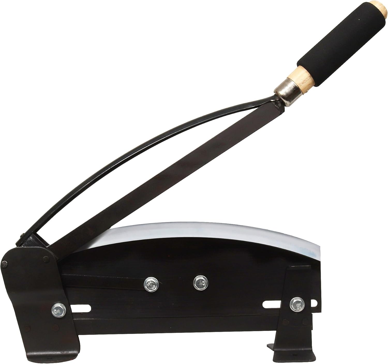 Fresh Flower Stem Cutter with Gloves - 14-Inch Heavy-Duty Blade, Table-Mountable Floral Tool with Safety Latch - Professional-Grade Cutter for Florists, Gardening, and Flower Arrangements - Larksilk