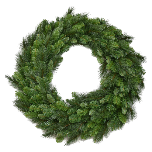 36" Deluxe Evergreen Wreath - 260 Green Tips 2024 Christmas Collection - Larksilk