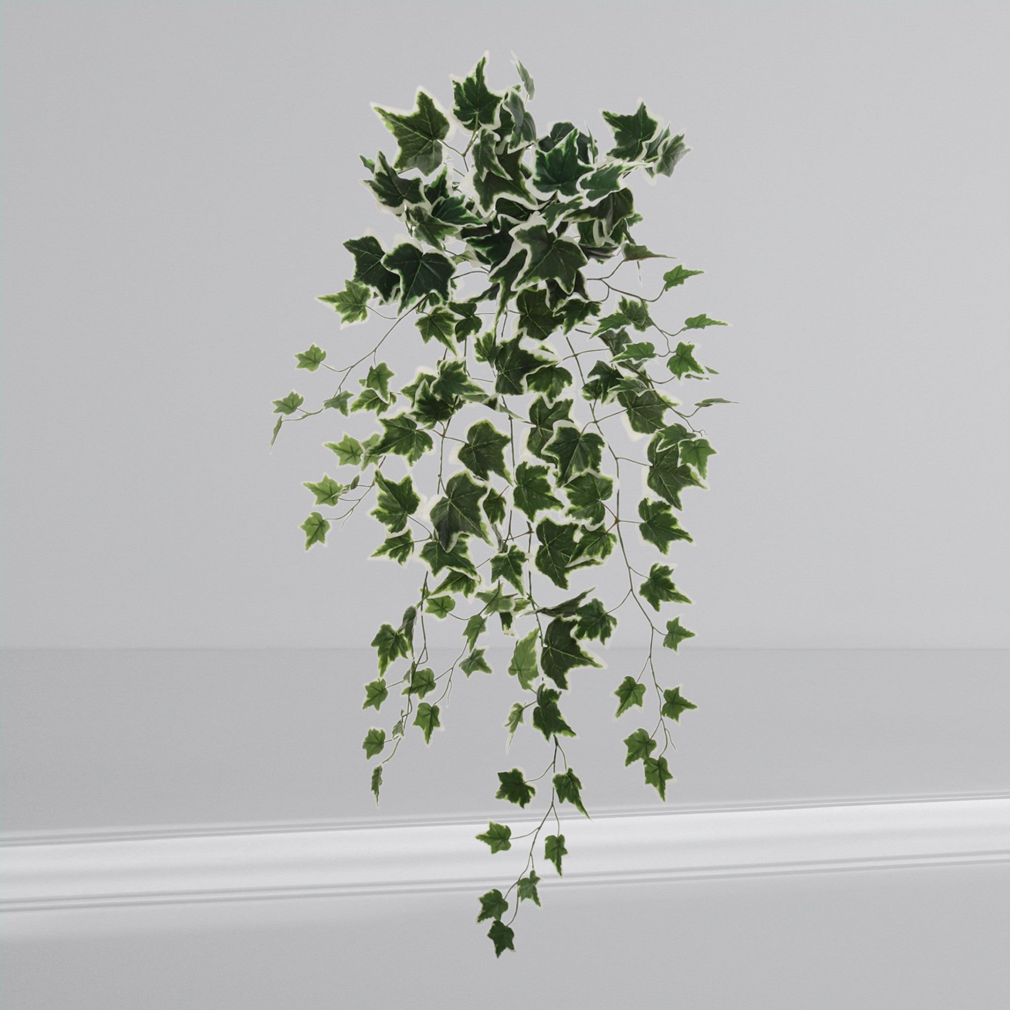 Hanging Variegated Ivy Bush - 36" - Larksilk