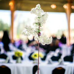 Cherry Blossom Branch Spray - 30" - Larksilk