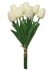13" TULIP BUNDLE 9 Flowers - Larksilk