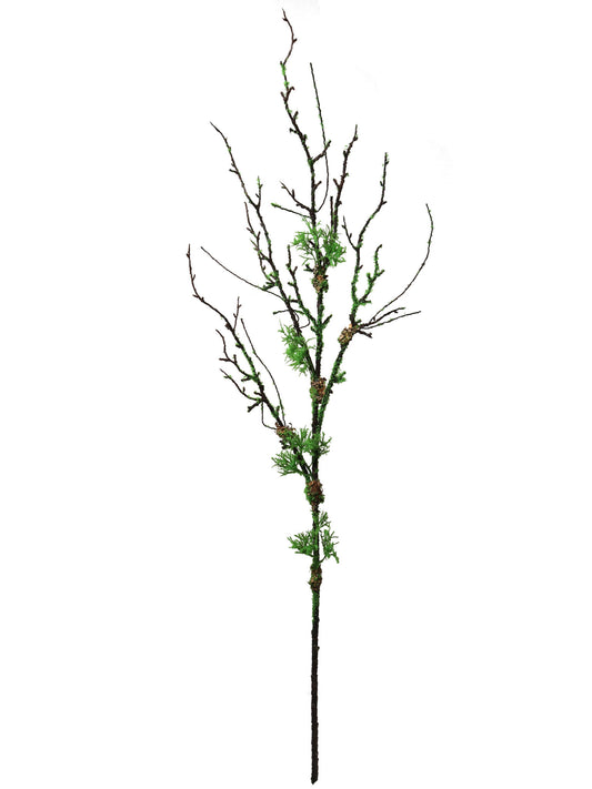 Branch with Moss - 34" - Larksilk