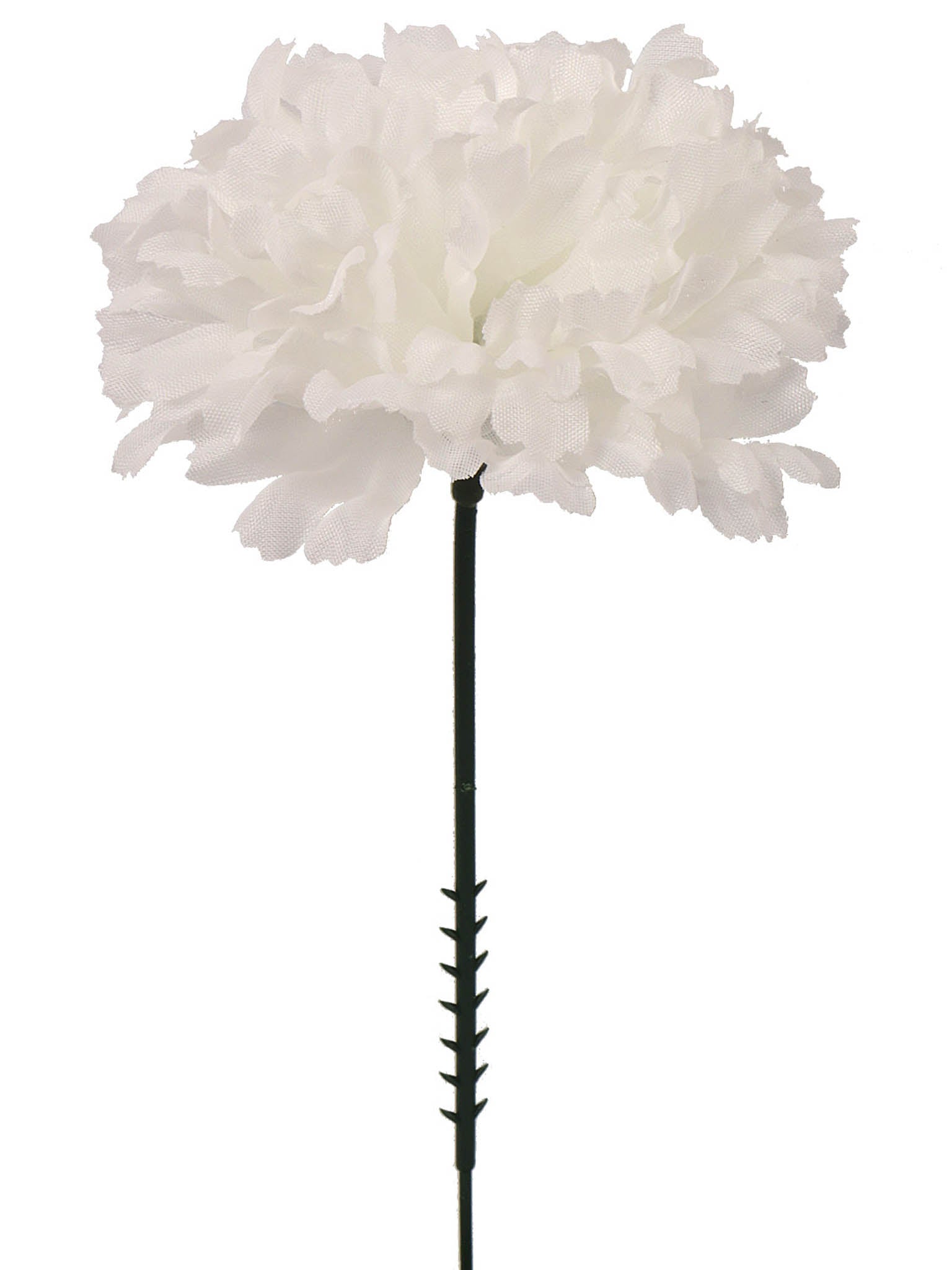 5" Carnation Flower Pick - 3.5" Diameter (100PCS) - Larksilk