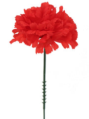 5" Carnation Flower Pick - 3.5" Diameter (100PCS) - Larksilk