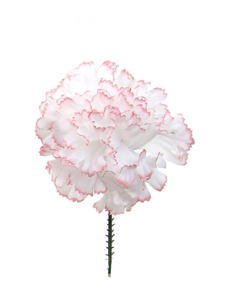Carnation Flower Picks - 4" Diameter (100PCS) - Larksilk
