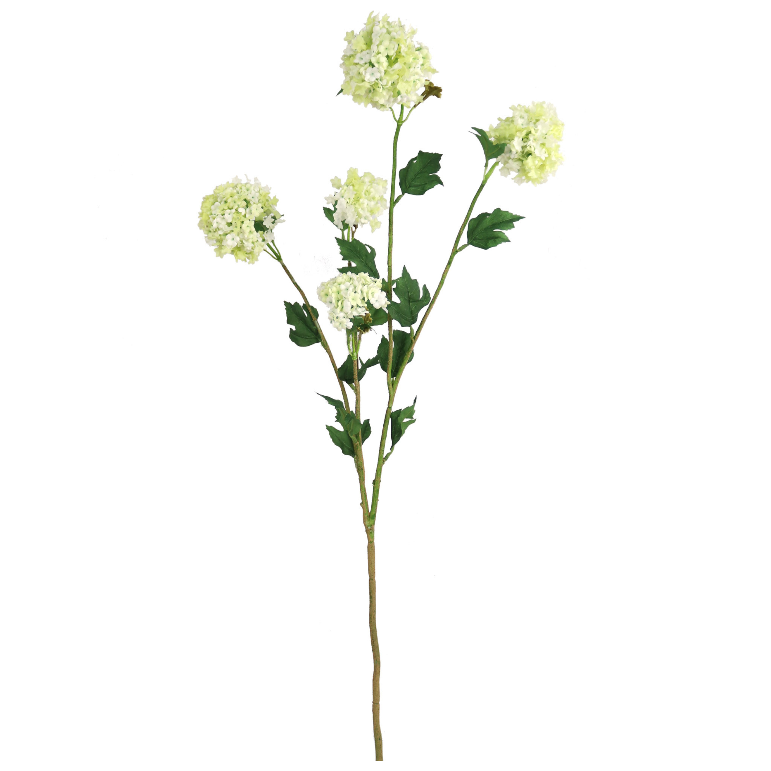 38" Snowball Viburnum Spray - Larksilk