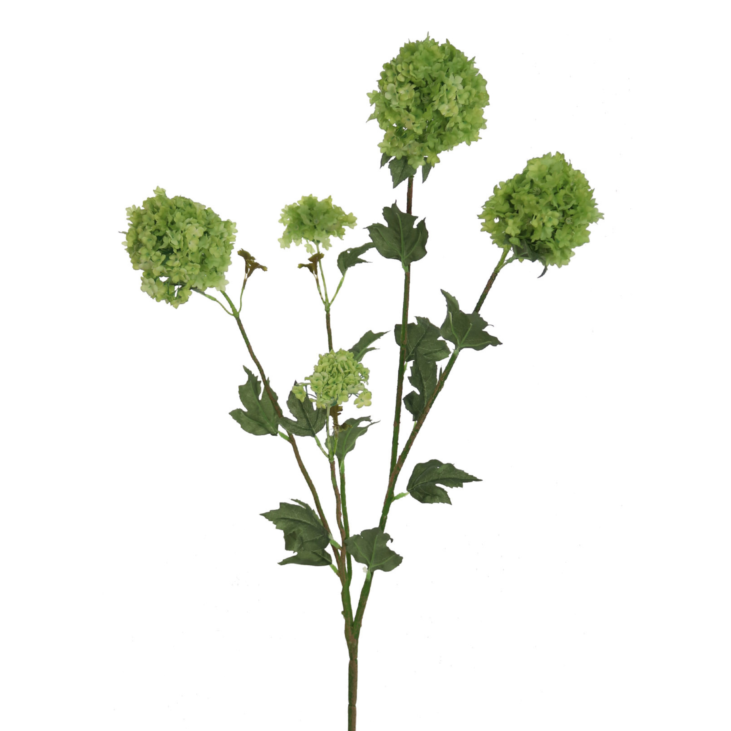 38" Snowball Viburnum Spray - Larksilk