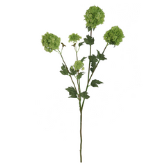 38" Snowball Viburnum Spray - Larksilk