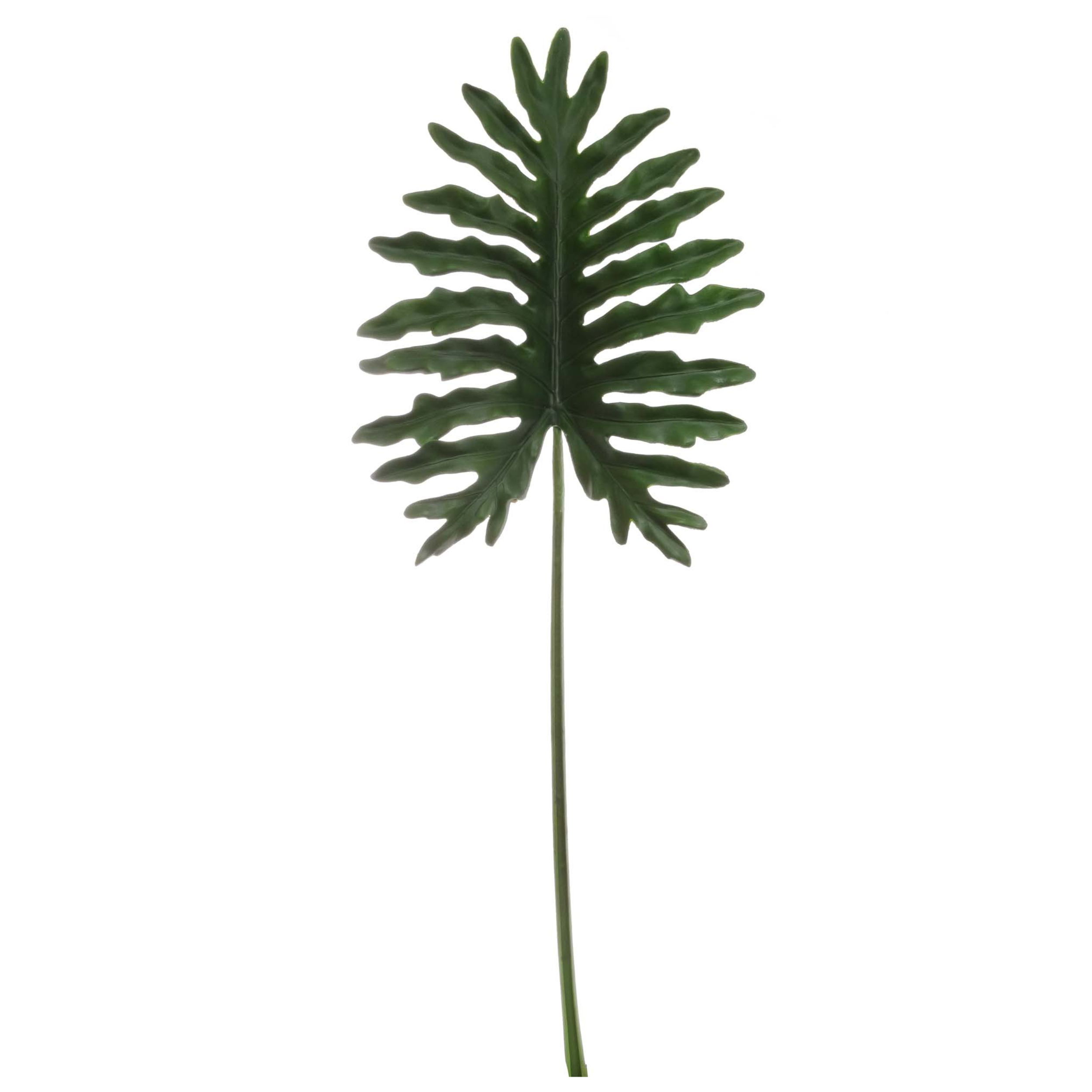 46" Real Touch Monstera Leaf Stem - Larksilk