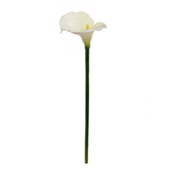 21" Real Touch Calla Lily Stem - Larksilk