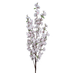 Cherry Blossom Branch Spray - 52" - Larksilk