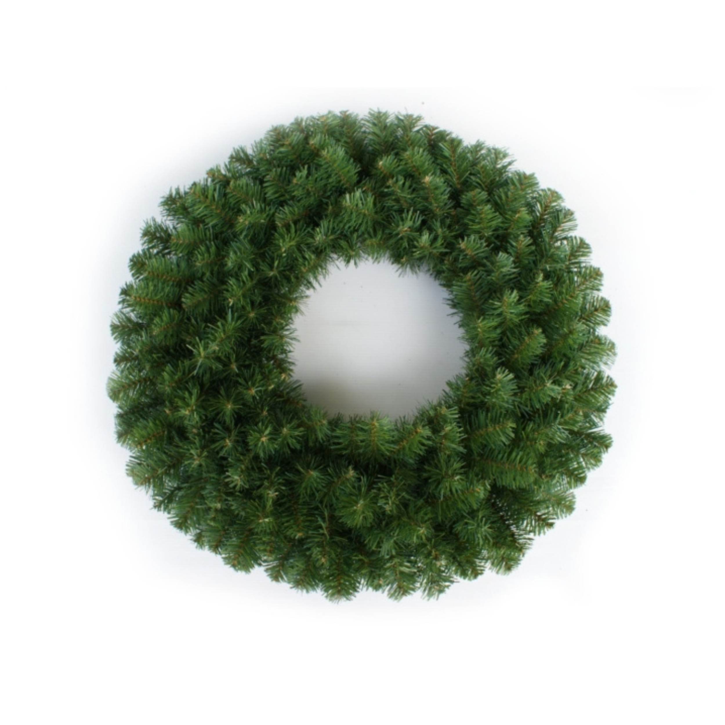 20" Northern Spruce Christmas Wreath - 200 Green Tips 2024 Christmas Collection - Larksilk