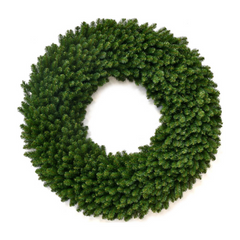 60" Northern Spruce Christmas Wreath - 1200 Green Tips 2024 Christmas Collection - Larksilk