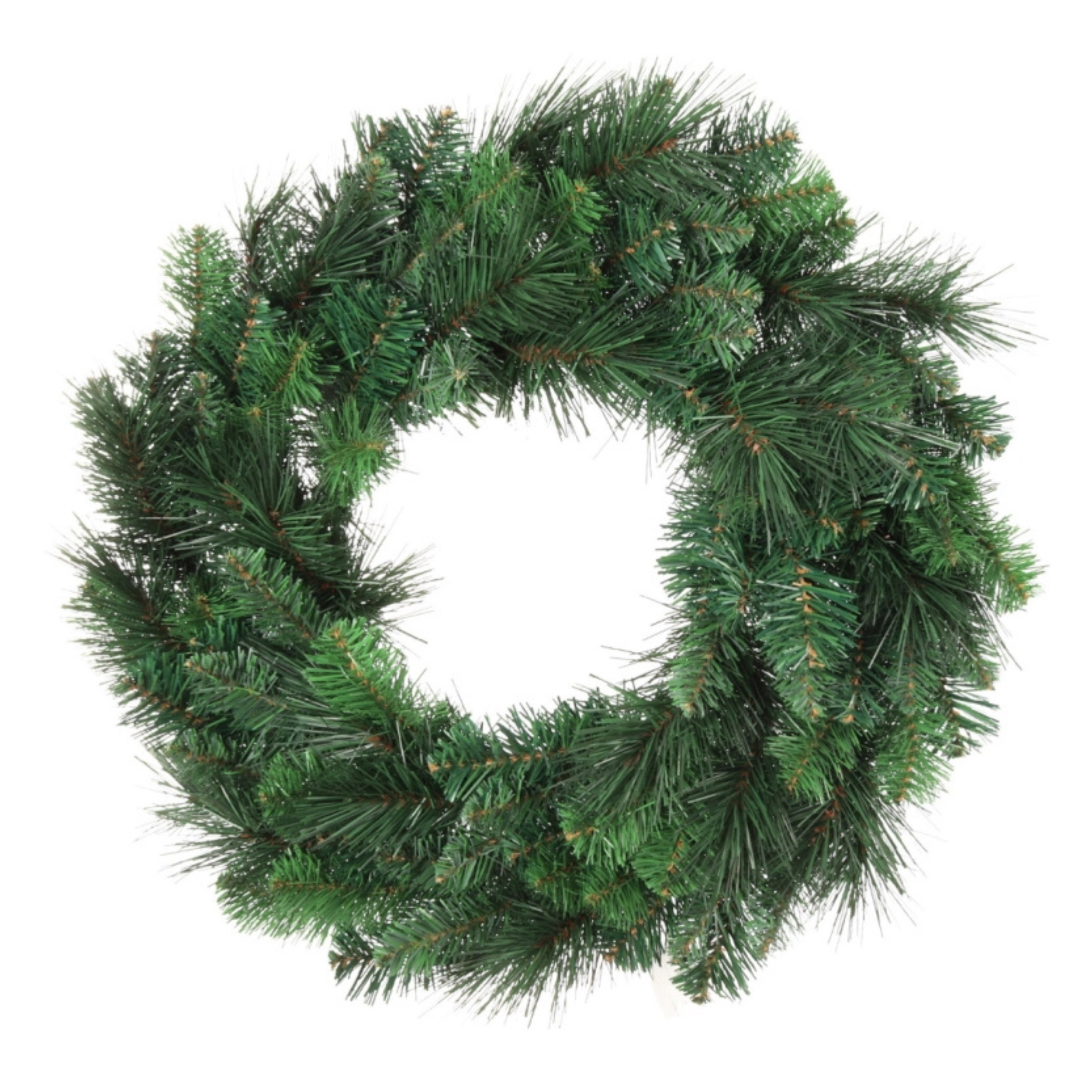 20" Deluxe Evergreen Wreath - 110 Green Tips 2024 Christmas Collection - Larksilk