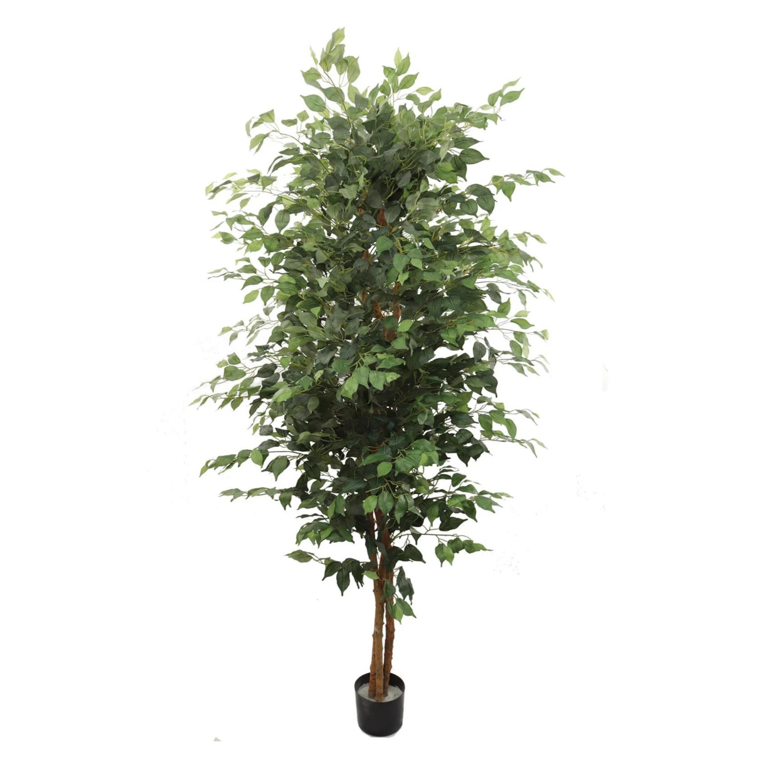 Tall Artificial Plant 6Ft Large Fake Tree Ficus Tropical Decor Indoor  Outdoor
