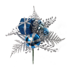 Fern Pick with Gift Box & Ornament Balls 2024 Christmas Collection - Larksilk