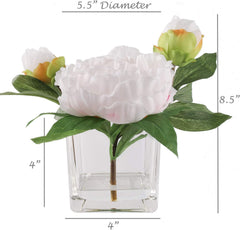 PRE-MADE PEONY (S2281WP) - Larksilk