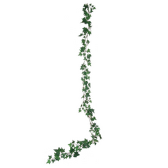 English Ivy Garland w/ 185 Silk Leaves - 6' Long 2024 Christmas Collection - Larksilk