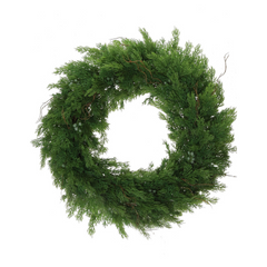 22" Juniper Wreath 2024 Christmas Collection - Larksilk