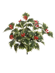 18" Holly Bush - 54 Leaves - Larksilk