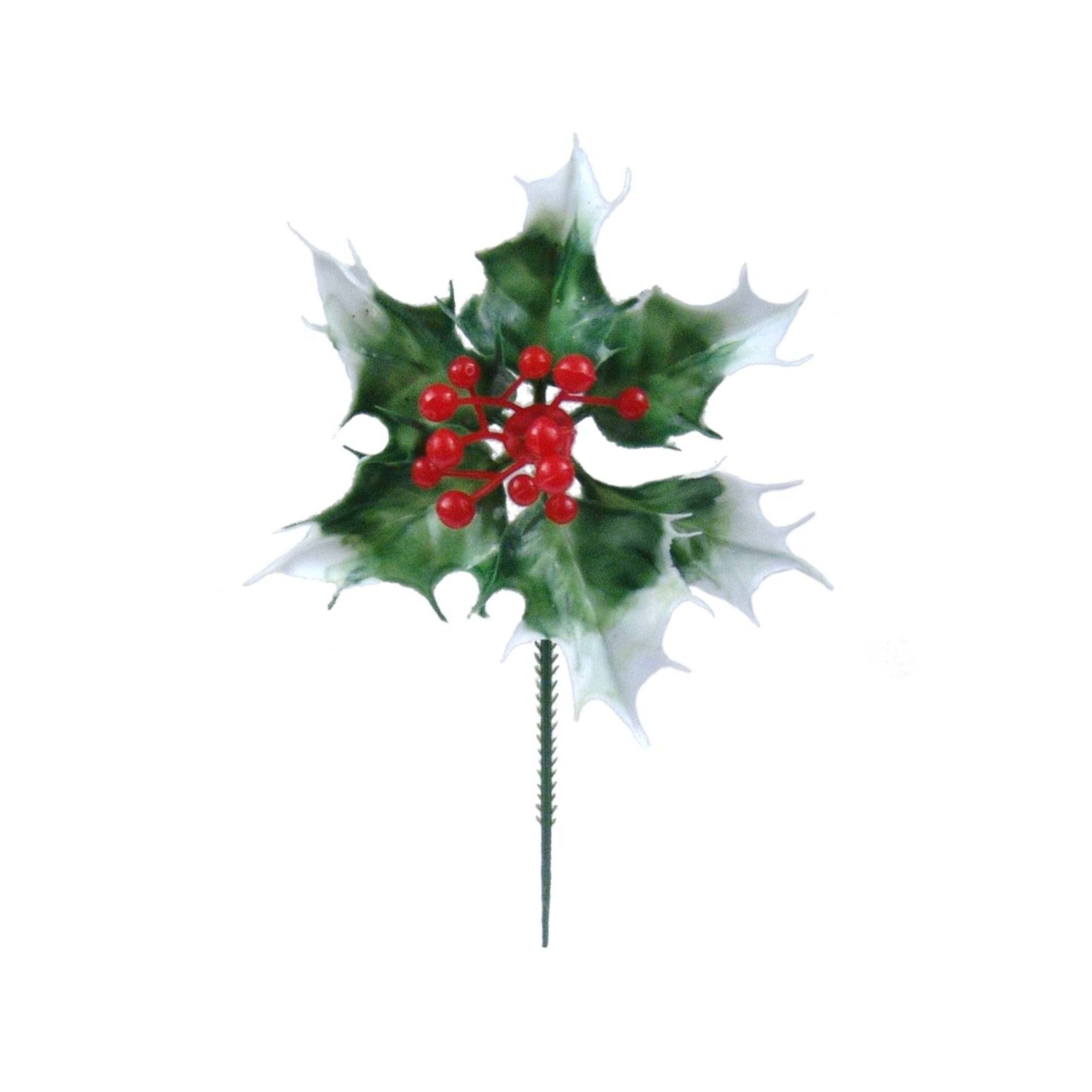 Holly Pick with Red Berries 2024 Christmas Collection - Larksilk