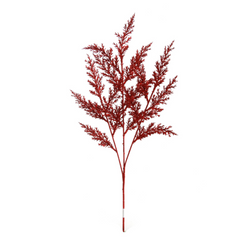 22" Glitter Cedar Spray 2024 Christmas Collection - Larksilk