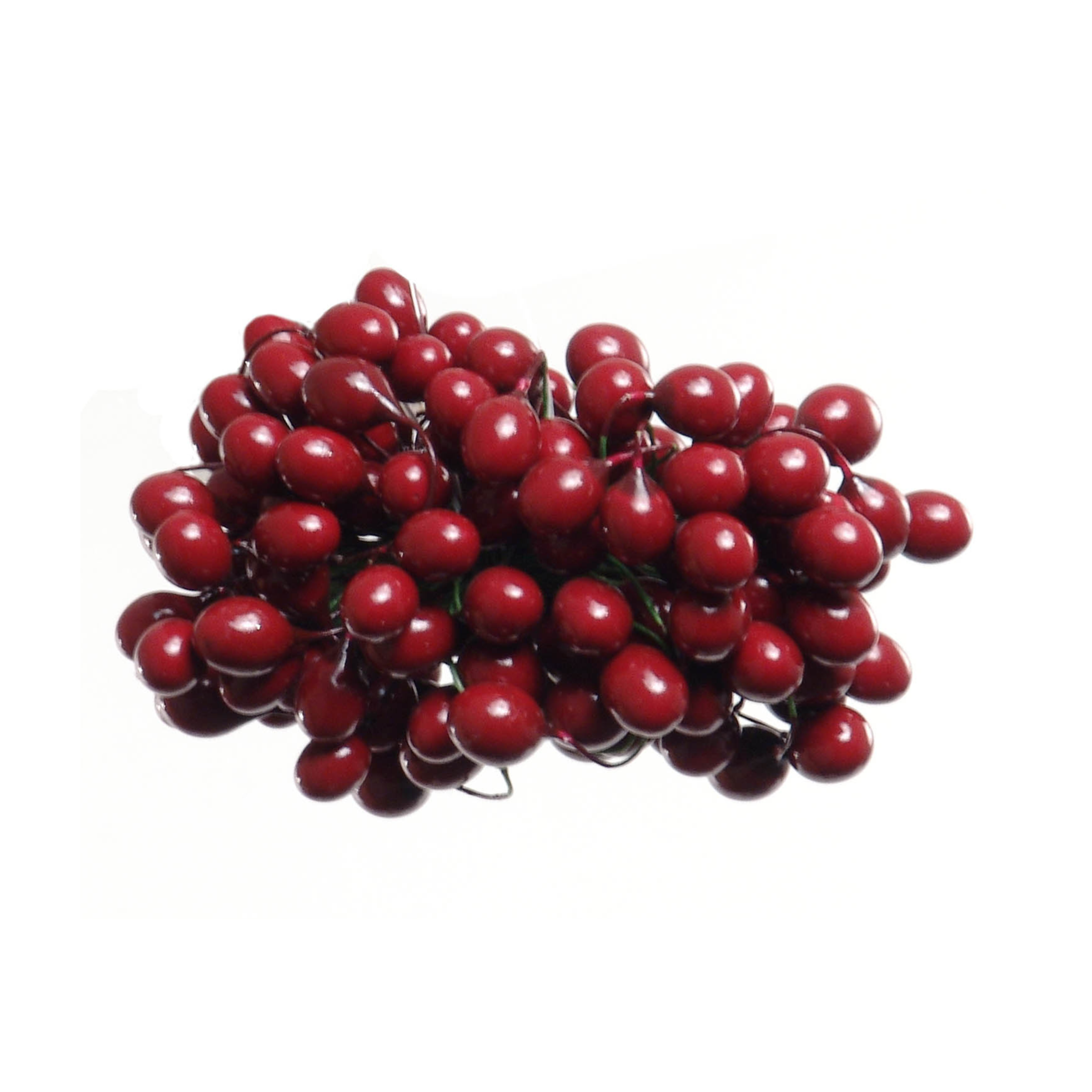 8mm Holly Berries 2024 Christmas Collection - Larksilk