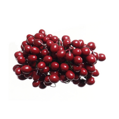 8mm Holly Berries 2024 Christmas Collection - Larksilk