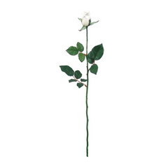 27" Planters Rose Bud Stem - Larksilk