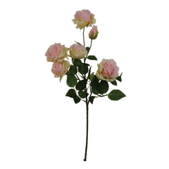 27" Rose Spray - 5 Flowers & 1 Bud