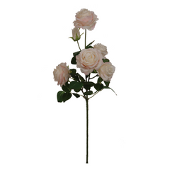 27" Rose Spray - 5 Flowers & 1 Bud