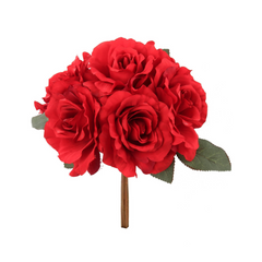 14" Rose Bouquet - Larksilk