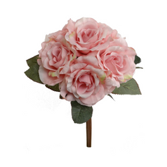 14" Rose Bouquet - Larksilk