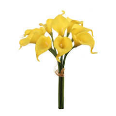14" Real Touch Calla Lily Bouquet
