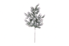 27" Snow Noble Fir Spray x5 – Artificial Holiday Décor Fir Stems, Faux Pine Branches for Christmas, Home & Event Decoration, Set of 4 - Larksilk