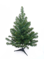 2' Northern Spruce Tree with Plastic Stand - 75 Green Tips