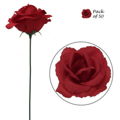 3" Diameter Rose Pick, 8" Pick
