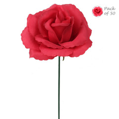 3" Diameter Rose Pick, 8" Pick