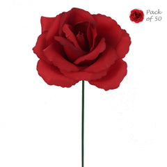3" Diameter Rose Pick, 8" Pick