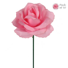 3" Diameter Rose Pick, 8" Pick